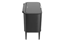 פח אשפה מבית FENNOMA טא'צ שחור 60 ליטר – BINABIN