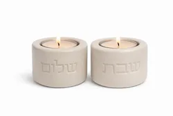פמוטי שבת שלום חרס סהרה